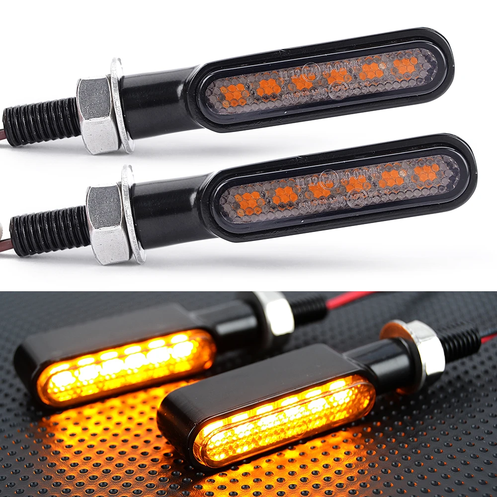 

Мини светодиодный поворотник для мотоцикла, указатели поворота, мигающий свет, поворотник для honda yamaha kawasaki Cafe Racer Bobber для Harley