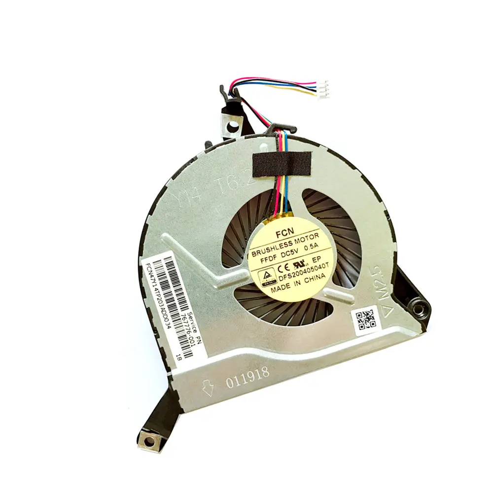 Новый кулер для охлаждения процессора ноутбука радиатор HP Pavilion 14-V 14-u 15-P 15T-K 15-K 17-f