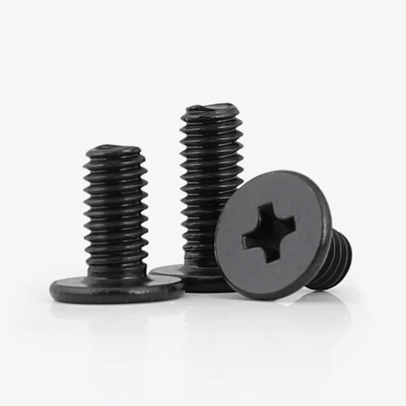 

50/100pcs M1.4 M2 M2.5 M3 M4 Small flat head Laptop Screws Mobile notebook cruciform slot cross recessed screw