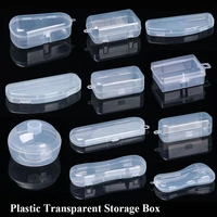 square fishing tools accessories small items case packing boxes transparent storage box jewelry beads container