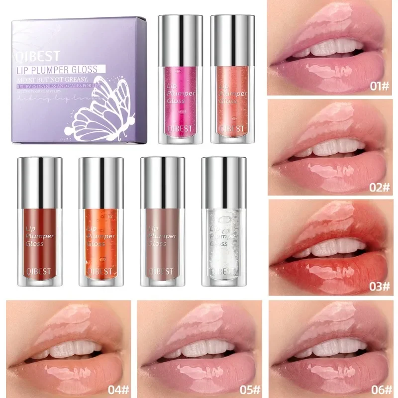 

Lip Oil Moisturizing Moisturizing Care Gloss Sexy Non-stick Cup To Make Lips Fuller and Reduce Lip Lines