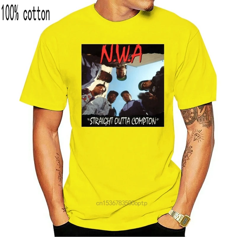 Футболка Nwa (N W A) Мужская прямая Повседневная рубашка в стиле хип-хоп рэп подарок