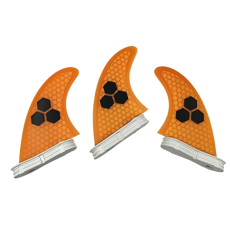 Комплект из 2 плавников UPSURF-FCS для серфборда, Honeycomb, плавники-трестеры, стекловолоконные плавники для фанборда, плавники для шортборда (art.: 3920dab159cd0) - 3920dab159cd0