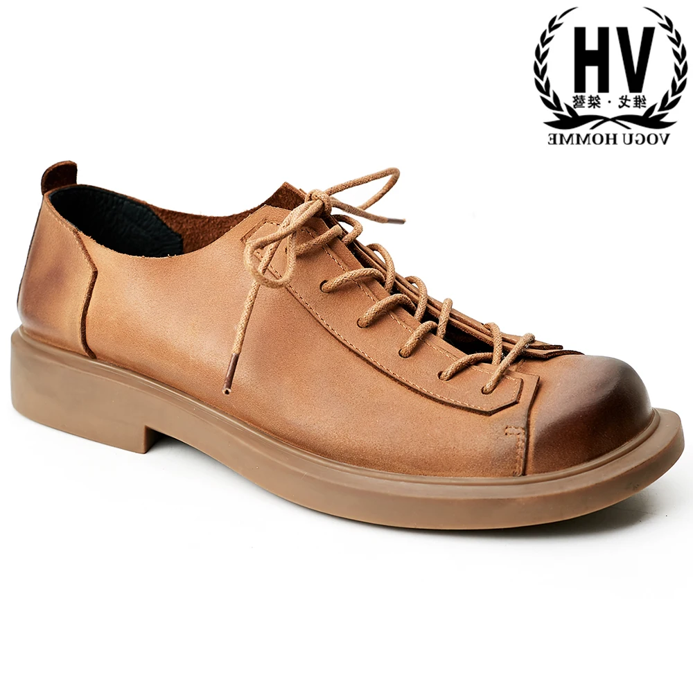 

Mens shoes Genuine Leather business casual comfortable fashion shoes men all-match cowhide mens luxury shoes men designer shoes