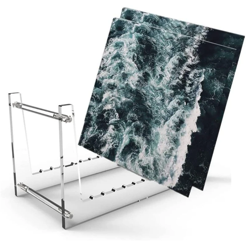 

Acrylic Vinyls Record Display Stand Elegant Practical Storage Solution Decor