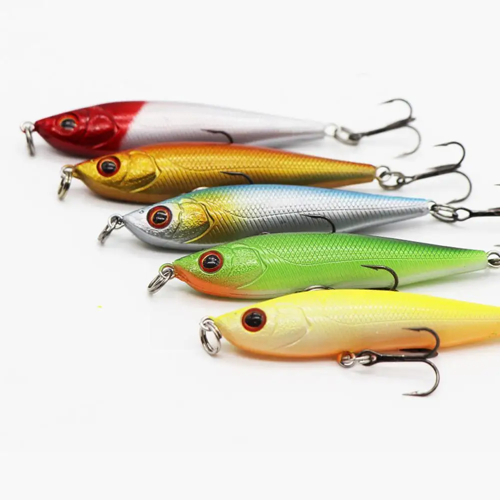 

Fishing Lure Sinking Pencil 7cm/8g Series Streamline Bait Bait With Fishing Hook Fish Lures Tackle Freshwater Hard Long Cas I2L4