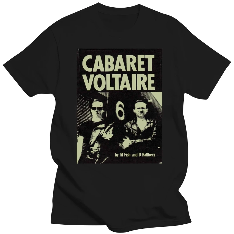 

Cabaret Voltaire t-shirt industrial post-punk handmade cotton high quality t-shirt