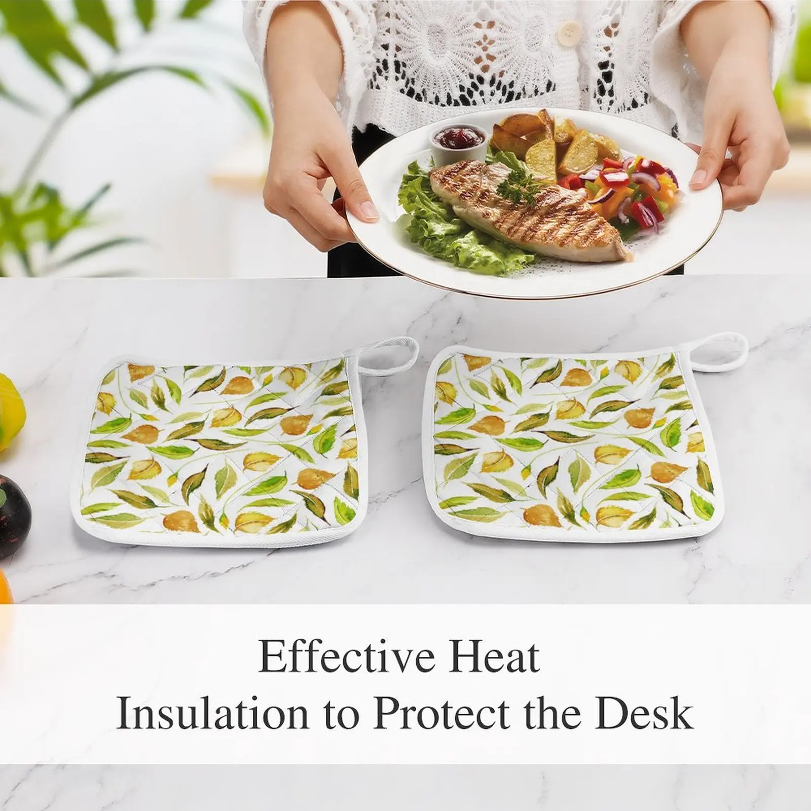 

Pot Holders Sets Customized DIY Dropshipping Print on Demand