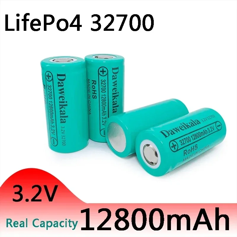 

100% orignal LiFePO4 Battery 3.2V 32700 battery 12800mAh 35A Continuous Discharge Maximum 55A High power LiFePO4 battery