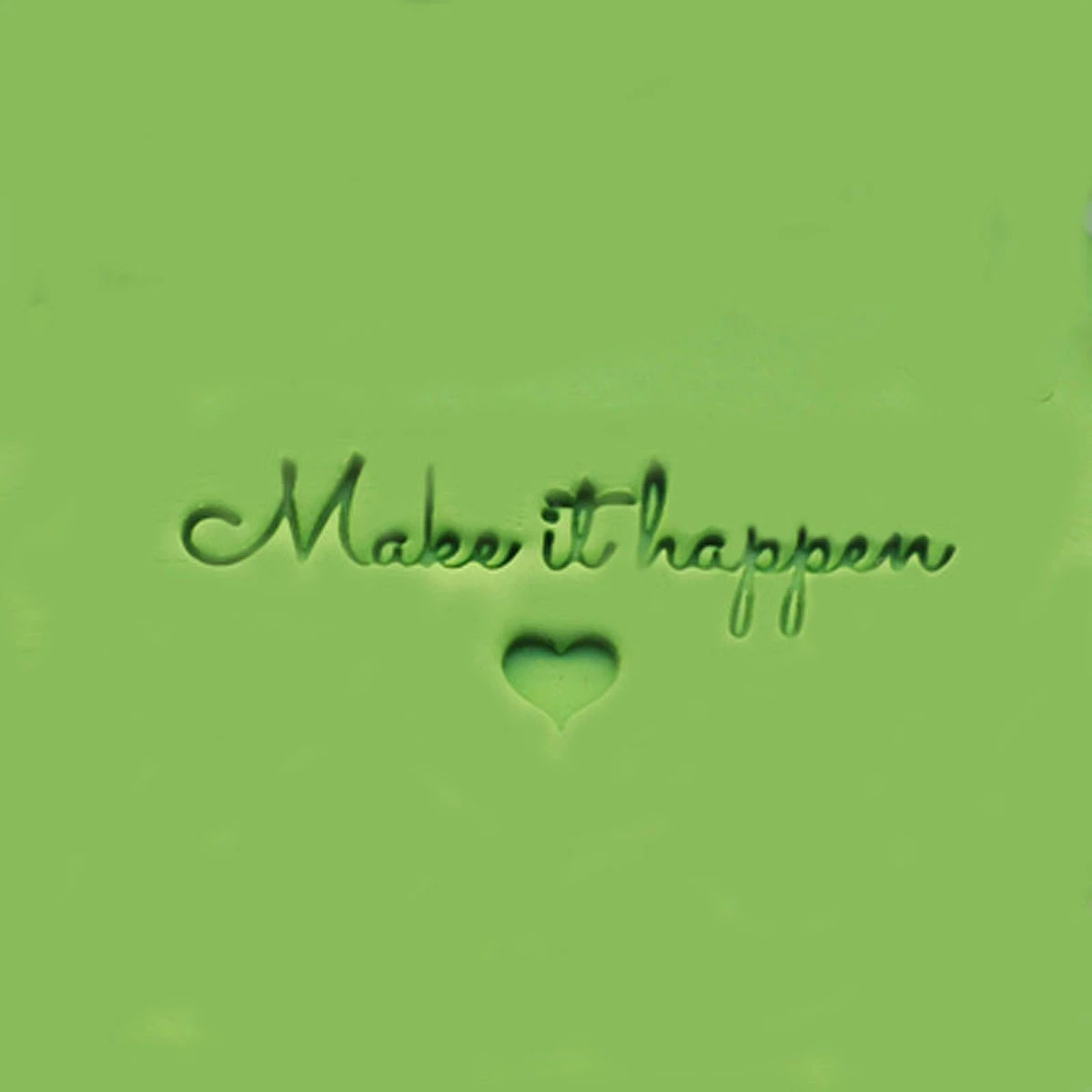 

Make it happen Letter Stamp Home Cleaning Natural Seal Acrylic Transparent Imprint Soap Stamp For Handmade Making Chapter Tools