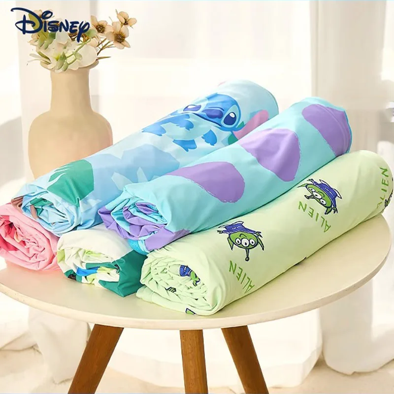 

Disney Lilo & Stitch Cooling Blanket Cartoon Anime Losto Alien Sullivan Summer Air Condition Comforter Cold Fabric Nap Blanket
