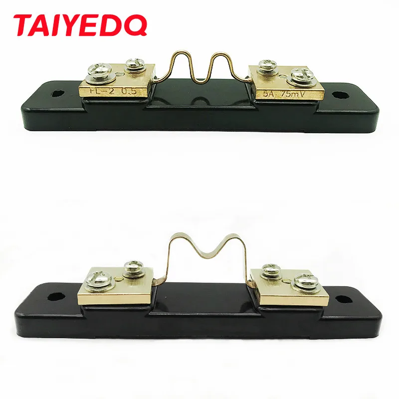 

FL-2 1-9A 75mV DC Measuring Shunt Resistor for Analog Ammeter 0.5 Class External Shunt