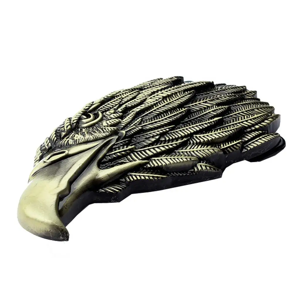 

Sky Masters Fierce Stereoscopic Belt Buckle in The Shape of An Eagle Head 9X5.5CM