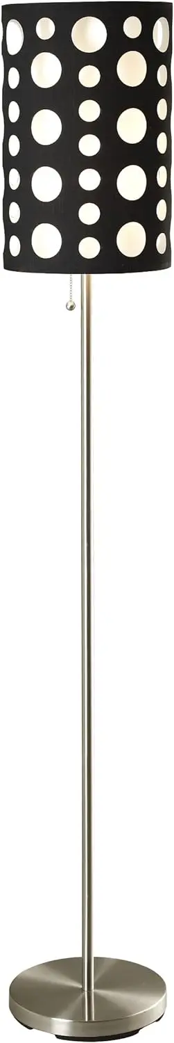 

9300F--WH Modern Retro Floor Lamp, Black/White, 66 Inches Mushroom напольная лампа Pendant lights Led stand Lamp T