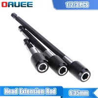 14 inch head extension rod batch magnetic screwdriver quick transfer lever self locking extension rod 60100150mm hand tools