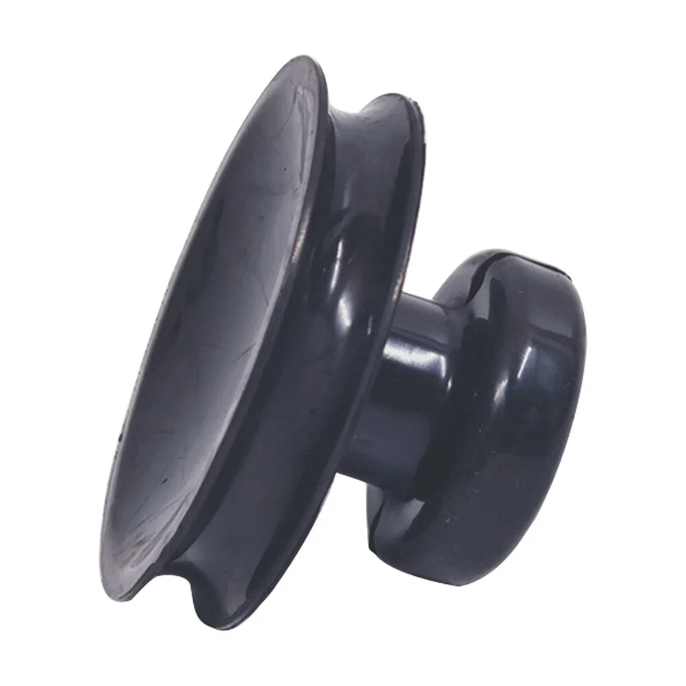 

Tray Suction Sound Bowl Supply Lifting Handle Decor Round Practical Rubber Tool Trays Decorative
