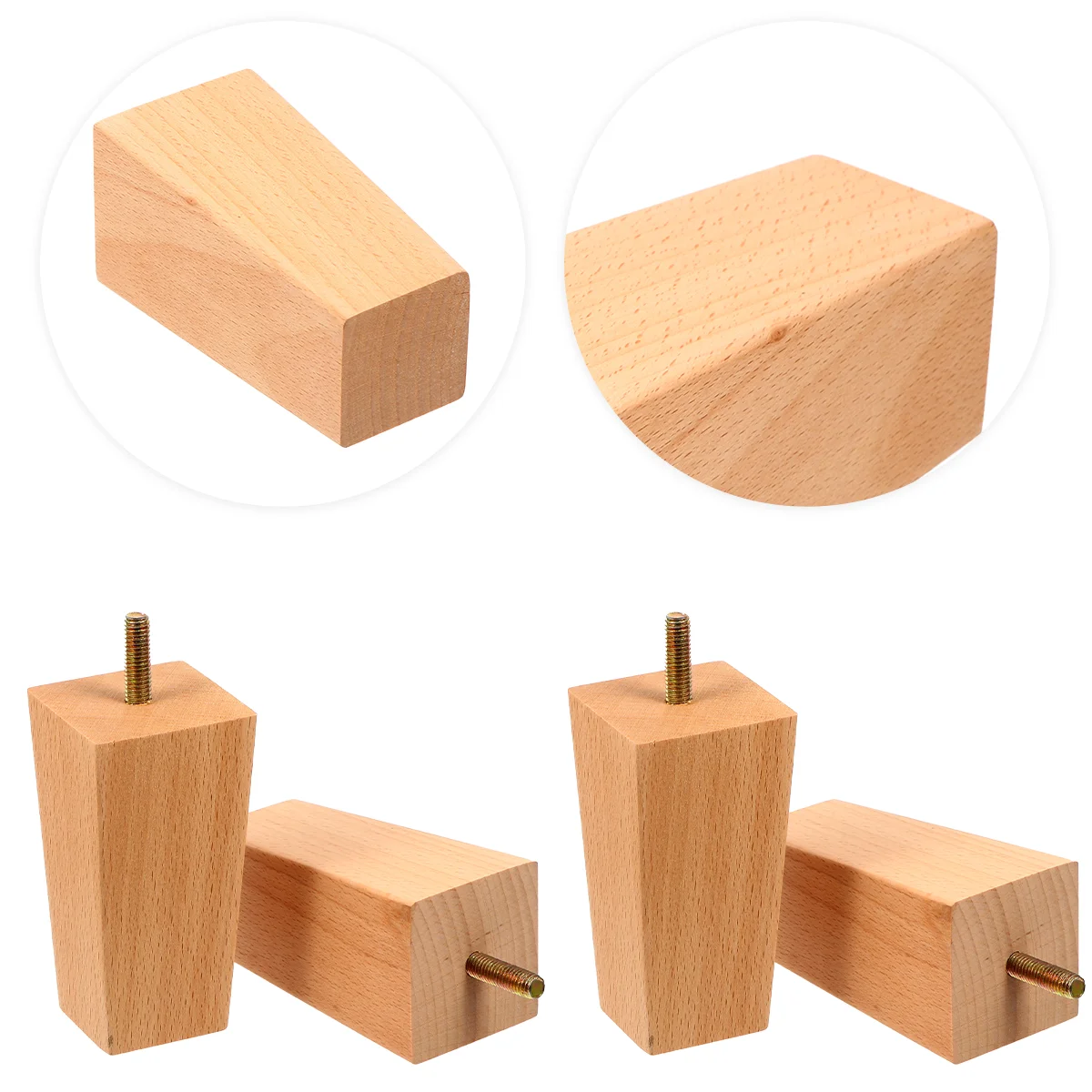 

4 шт., деревянные столы для стульев