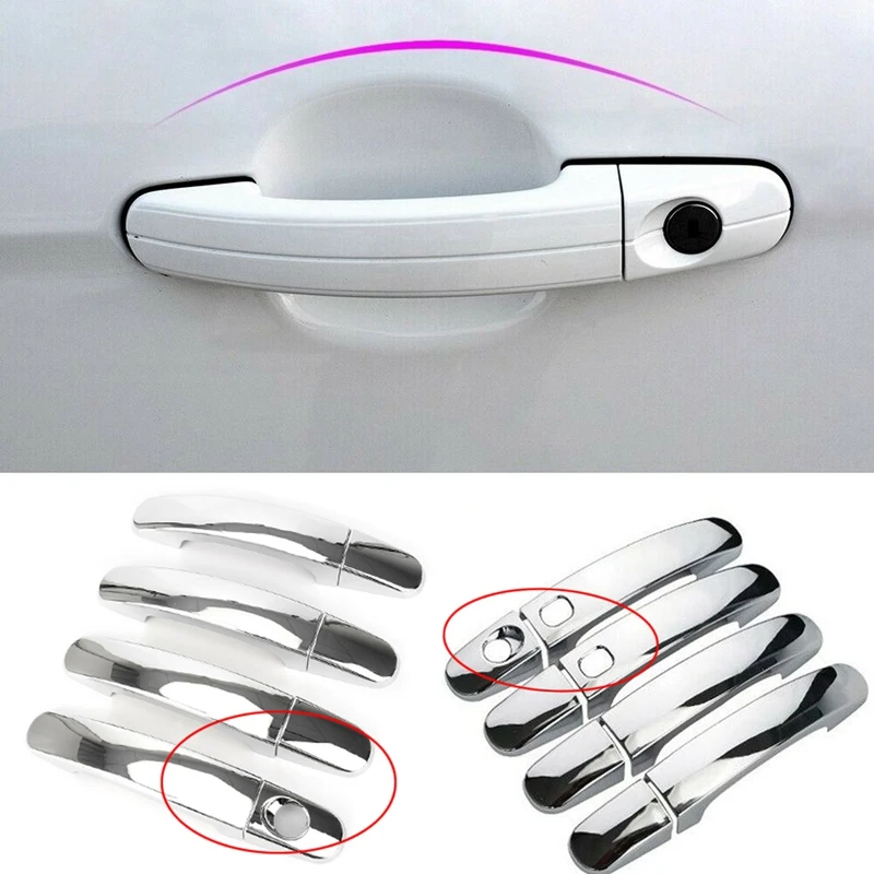 

For Ford focus 3 MK3 2012-2018 For Ford Kuga 2 2012-2018 Chrome Car Door Handle Cover Trim Overlays Protection Catch Cap Sticker