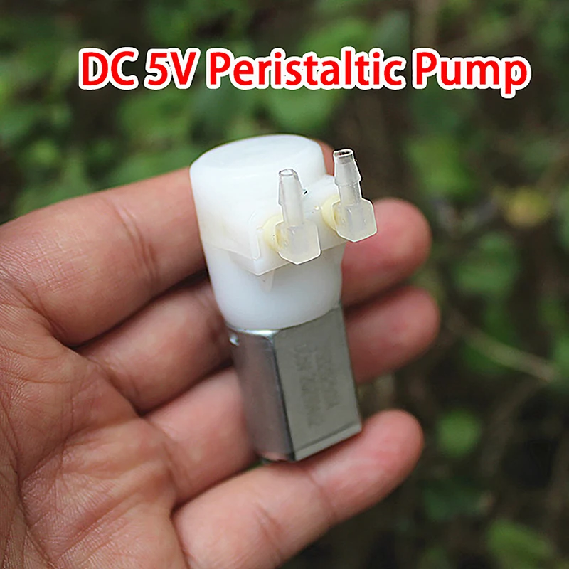 

Peristaltic Pump 3.7V Mini Water Pump 130 Self-priming Pump Circulation Small Pump Dosing Pump DC 3V-6V Micro Water Suction Pump
