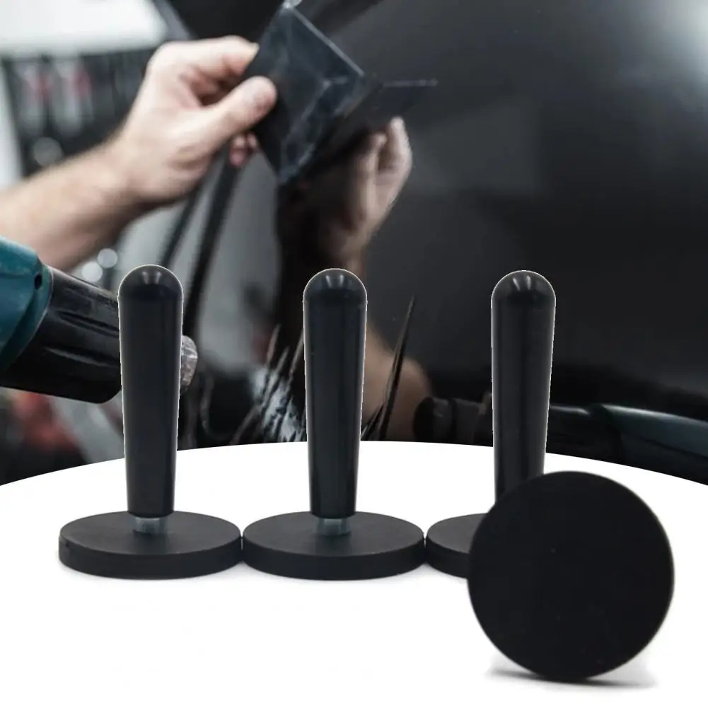 

4Pcs Small Fixing Sucker Portable Easy to Use Accessory Auto Wrapping Film Magnetic Holder