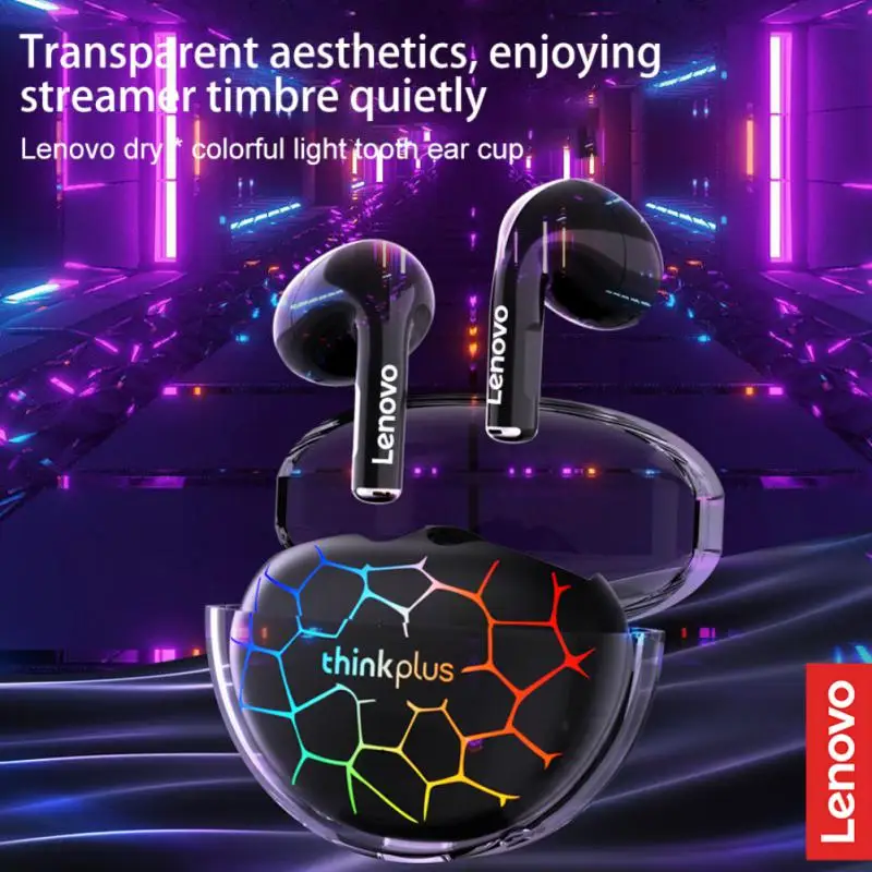 

TWS-наушники Lenovo LP80 Pro с поддержкой Bluetooth и микрофоном