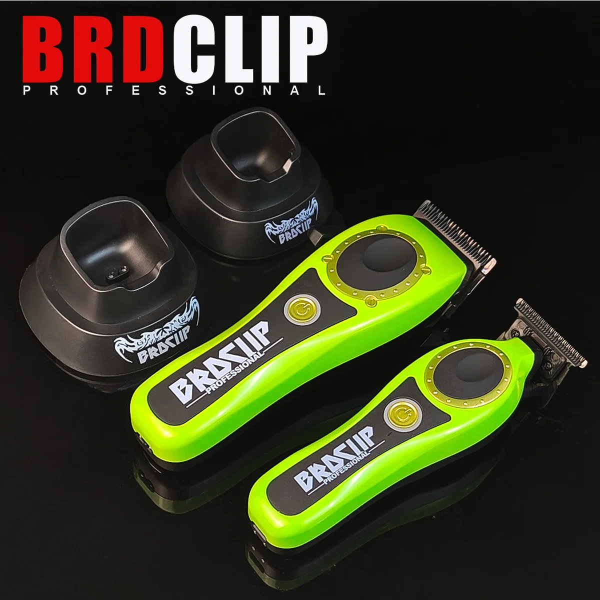 Профессиональная НОВАЯ BRDCLIP 100 101PRO 7700 об/мин 8800 3 крышки Машинка для стрижки волос