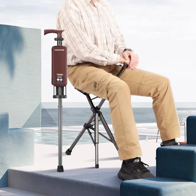 Складной табурет сверхлегкий портативный из алюминиевого сплава мебель для