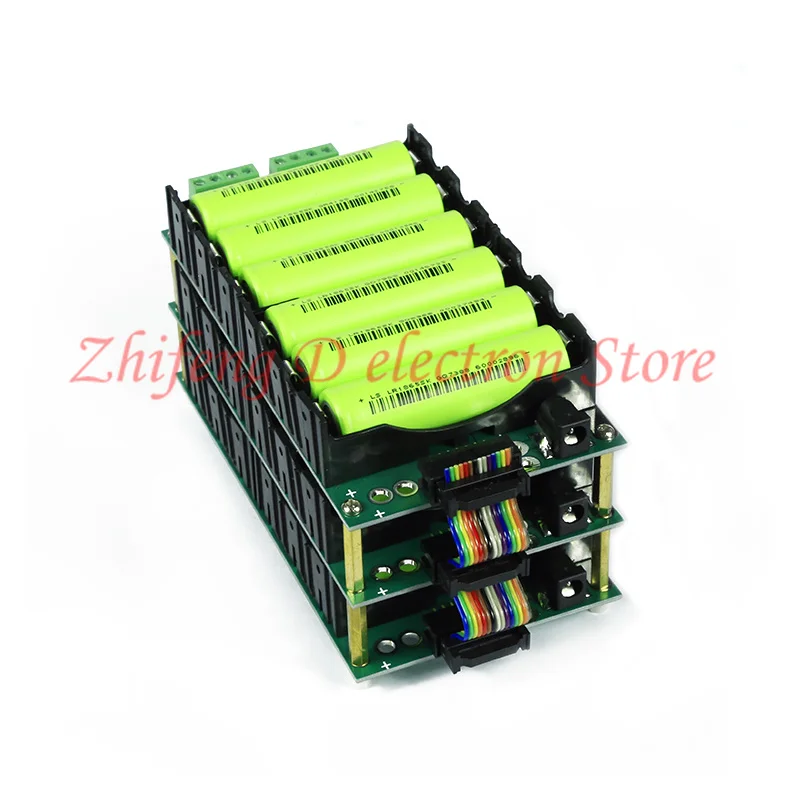 

3S battery box diy ebike 18650 battery hold, Power bank 12V battery pack lithium battery case balance circuits 40A 80A BMS