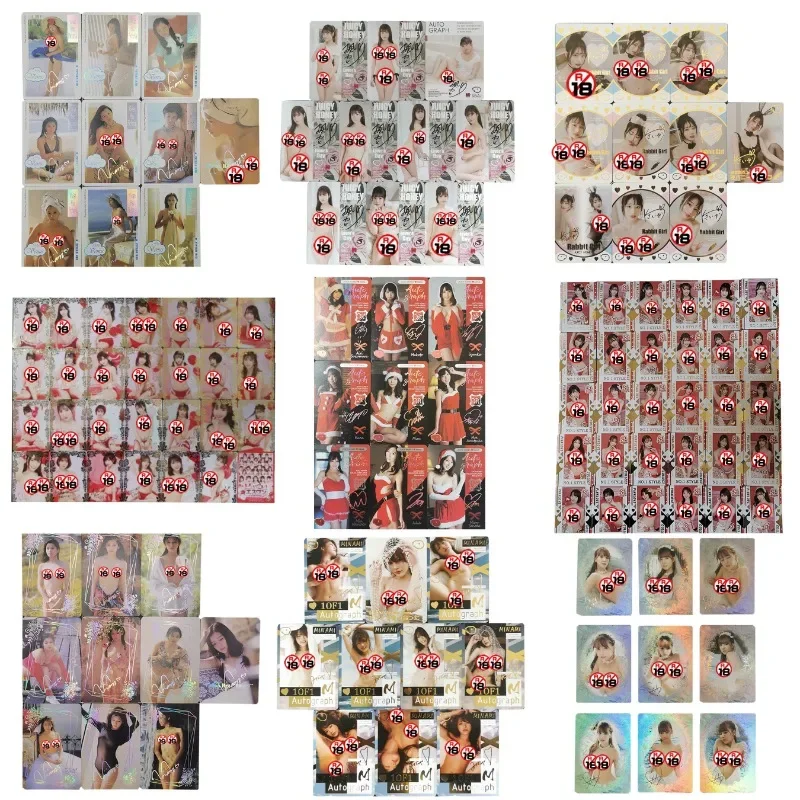 Фото Hoshimiya Ichika Rion Eibui Jyoyuu Mikami Yua Kawakita Saika Yamate Ria Anzai Rara Игровые коллекционные карты Рождественский подарок №1