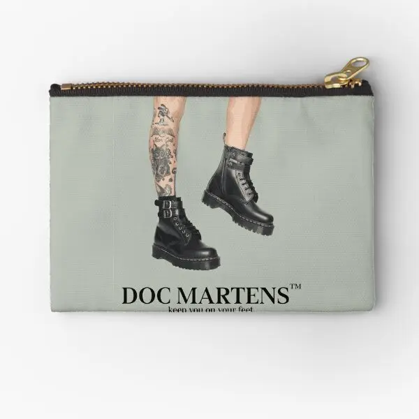 

Винтажные мешочки на молнии Doc Martens, бумажник для нижнего белья, упаковка для трусиков, карманная маленькая сумка для ключей, для мужчин и женщин, для хранения монет и денег