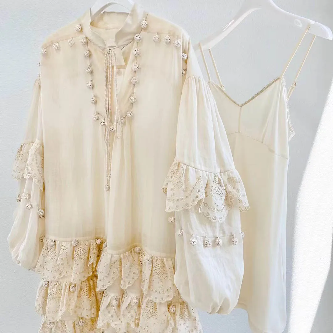 

Женское льняное дизайнерское платье, новое поступление