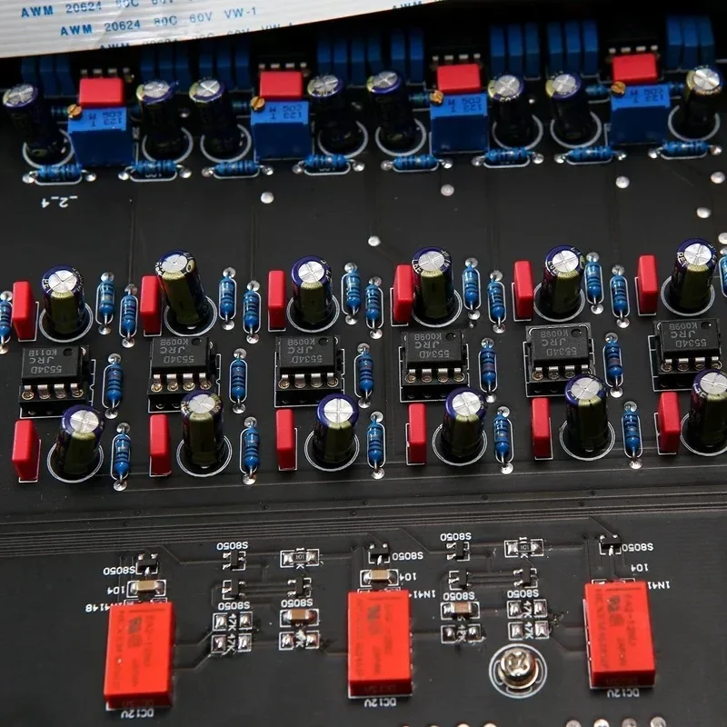 6-кратное увеличение MBL6010 линейный HIFI предусилитель RC5534 JRC5532 полностью балансный