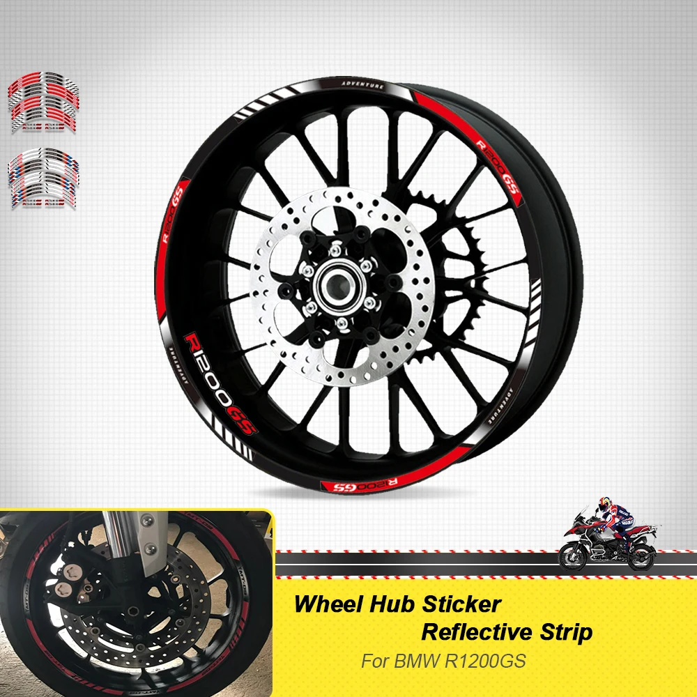 

Аксессуары для мотоциклов, яркий водонепроницаемый Светоотражающий Комплект шин для BMW r1200gs R 1200GS R1200 GS 19 ''17''
