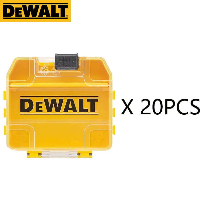 Детали DEWALT, аксессуары, ящик для хранения инструментов, оригинальная коробка для инструментов, жесткая деталь, маленькое среднее сверло, Штабелируемая комбинация, оптовая продажа