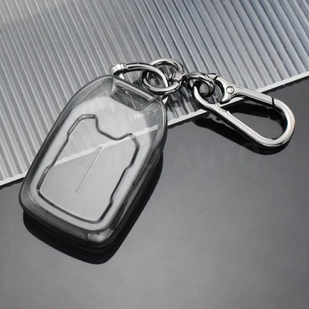 

Прозрачный Черный Чехол Для Ключей Chevrolet Tahoe Silverado Suburban GMC Sierra Acadia Terrain YUKON - Прочный Чехол Для Клю...