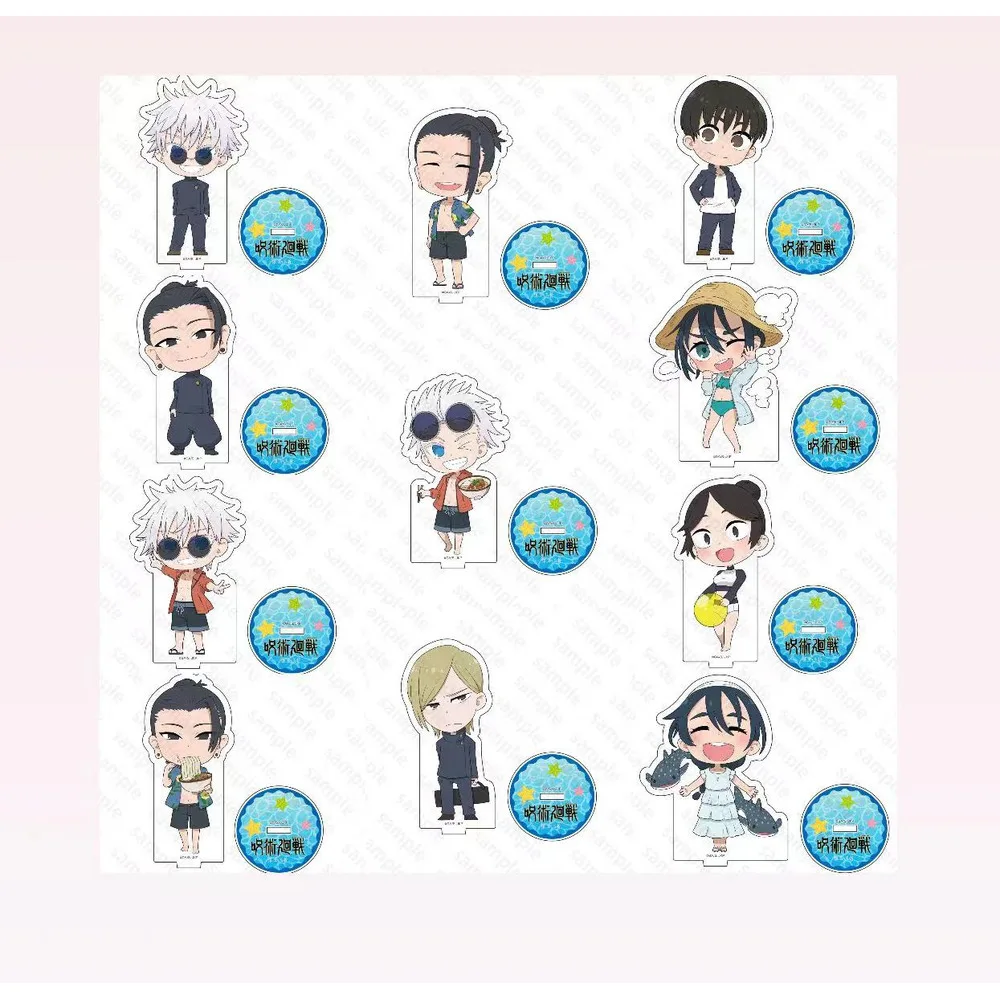 Аниме акриловая подставка кукла Geto Suguru Gojo Satoru Kugisaki Nobara мини-фигурка модель