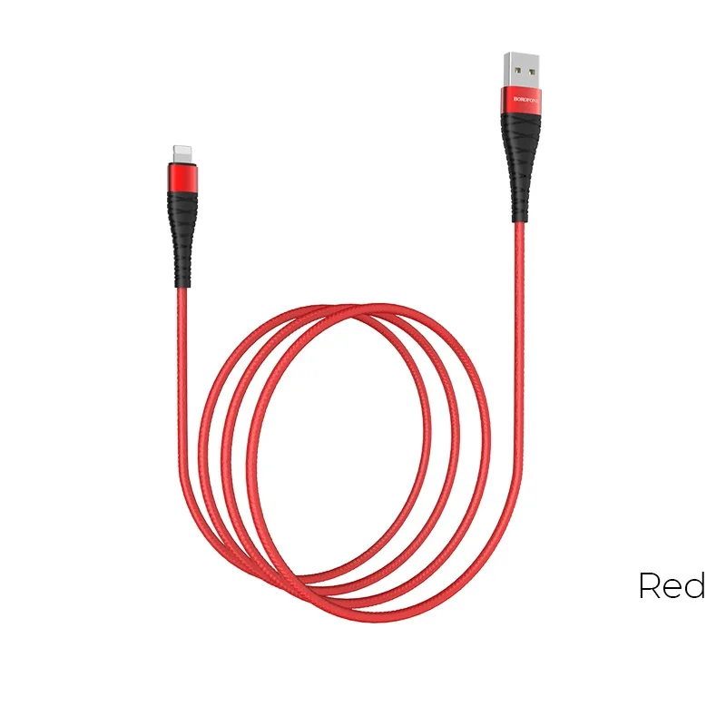 Кабель зарядное устройство USB BOROFONE BX32 Munificent - Lightning 2.4А 1 м | Отзывы и видеообзор -1005003065607670