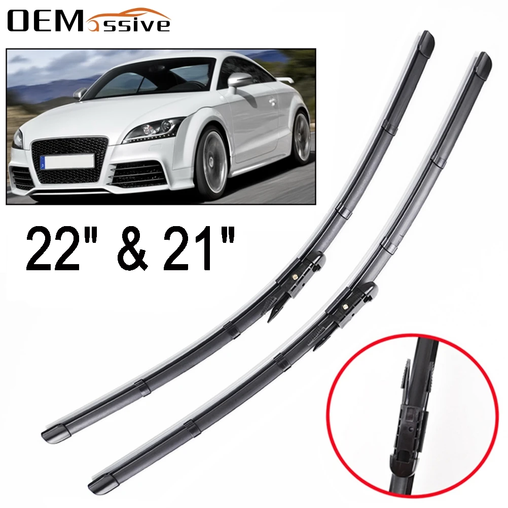 

Комплект щеток стеклоочистителя переднего стекла для Audi TT 8J3 8J9 Coupe Quattro Roadster MK2 2007 2008 2009 2010 2011 2012 2013