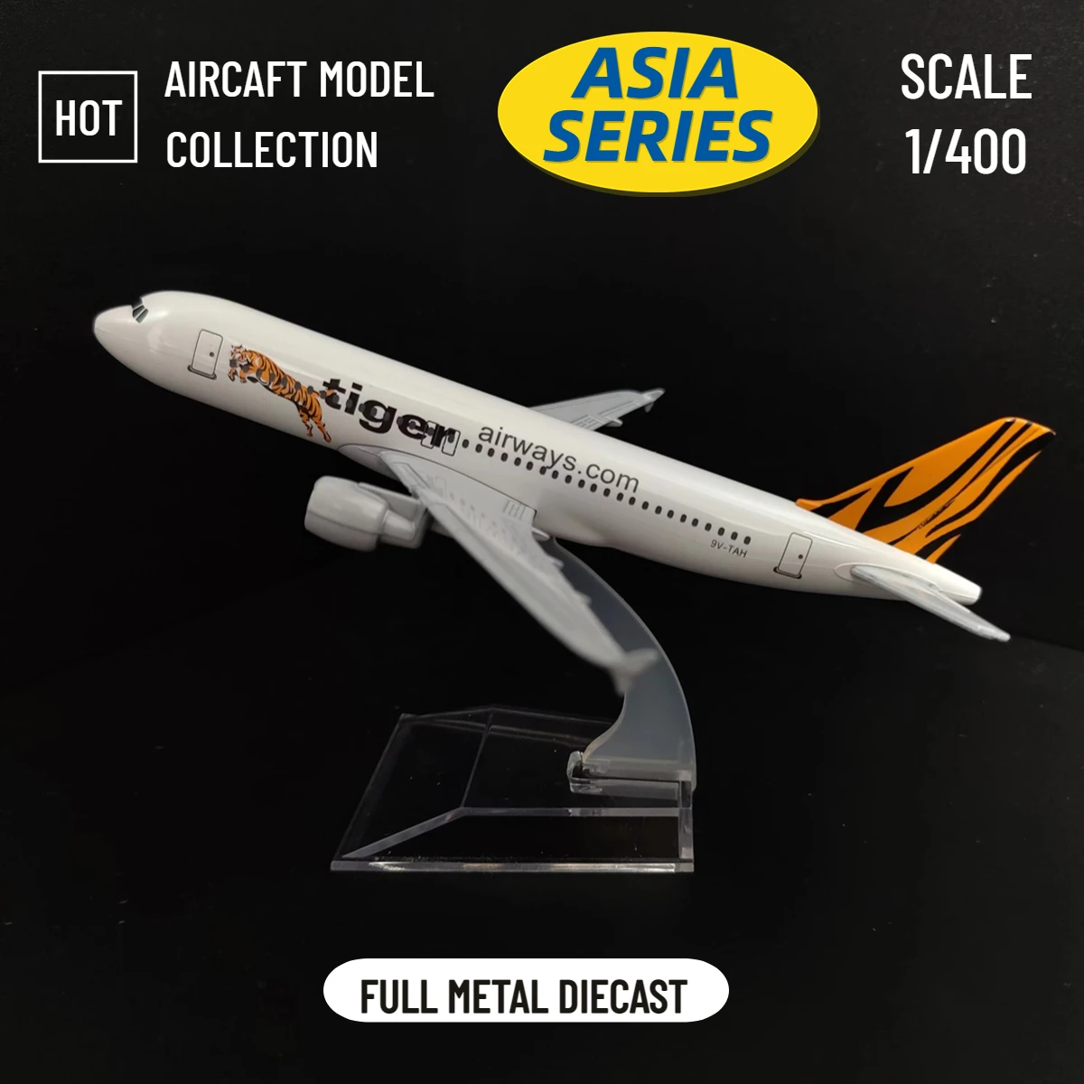 

Scale 1:400 Metal Replica Aircraft 15cm Singapore Tiger Air Asia Airline Airbus Boeing Diecast Model Aviation Miniature for Boys