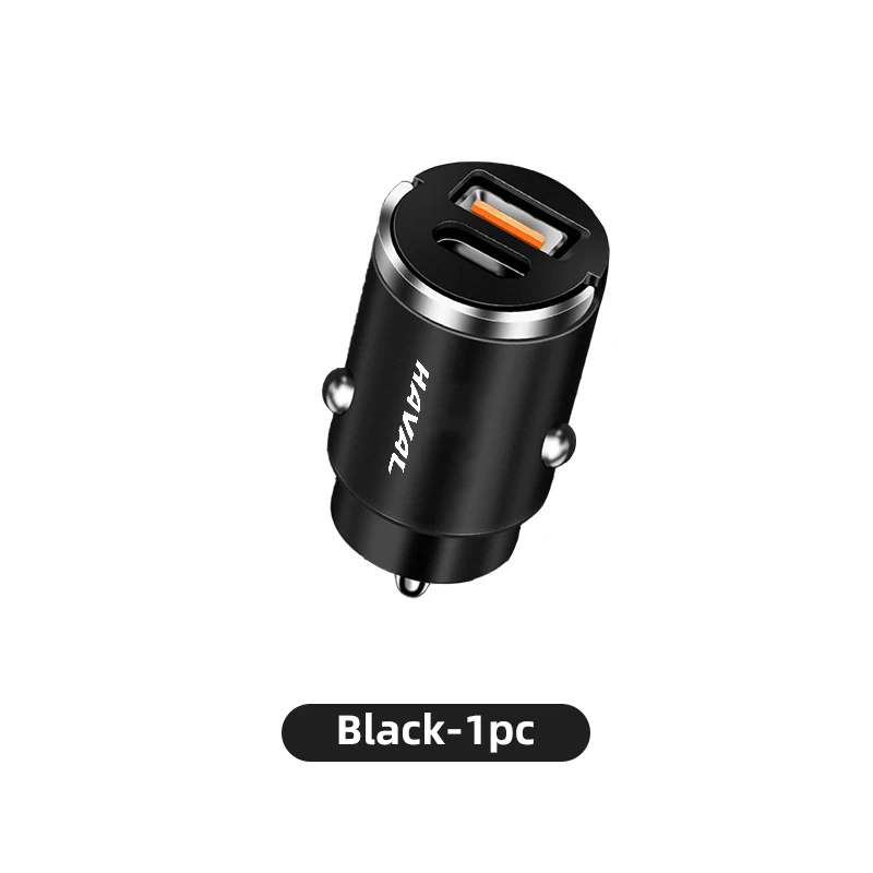 

Автомобильные аксессуары Быстрое зарядное устройство Mini USB Type-C Телефонный адаптер Автоматическая мощность для Great Wall Haval F7 H6 H2 H3 H5 H7 H8 H9 M4 F7X F7H H2