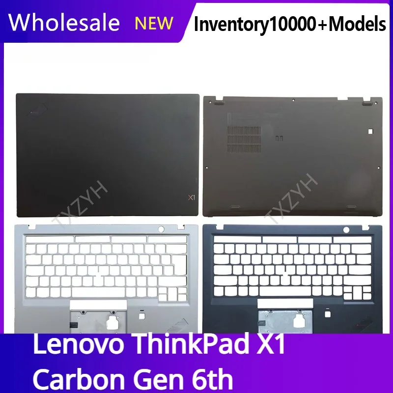 

NEW For Lenovo ThinkPad X1 Carbon Gen 6th 20KH 20KG Laptop LCD back cover Front Bezel Hinges Palmrest Bottom Case A B C D Shell