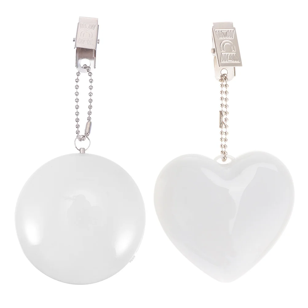 

2 Pcs Night Light Motion Sensor Portable LED Bag Purse Automatic Lovely