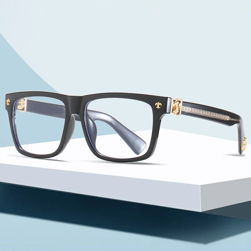 

Unisex TR90 Rectangle Full Rim Optical Eyewear Frame Men Computer Anti Blue Ray Prescription Myopia Glasses Women Oculos De Sol