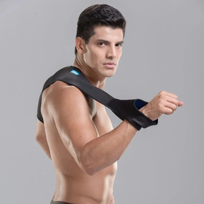 

Care Strap Protector Brace Pain Shoulder Warm Relief Safe Sport Shoulder Support Double Weightlifting Health Back Sleeping