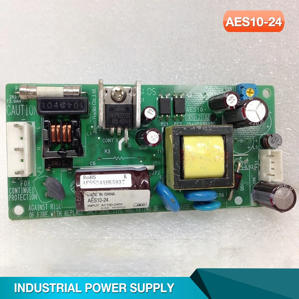 AES10-24 For Industrial Medical Equipment Power Supply 24V/0.3A Fully Tested