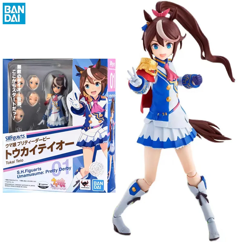 

100% Original Bandai S.H.Figuarts SHF Umamusume Pretty Derby Tokai Teio Special Editio In Stock Anime Collection Figures Model