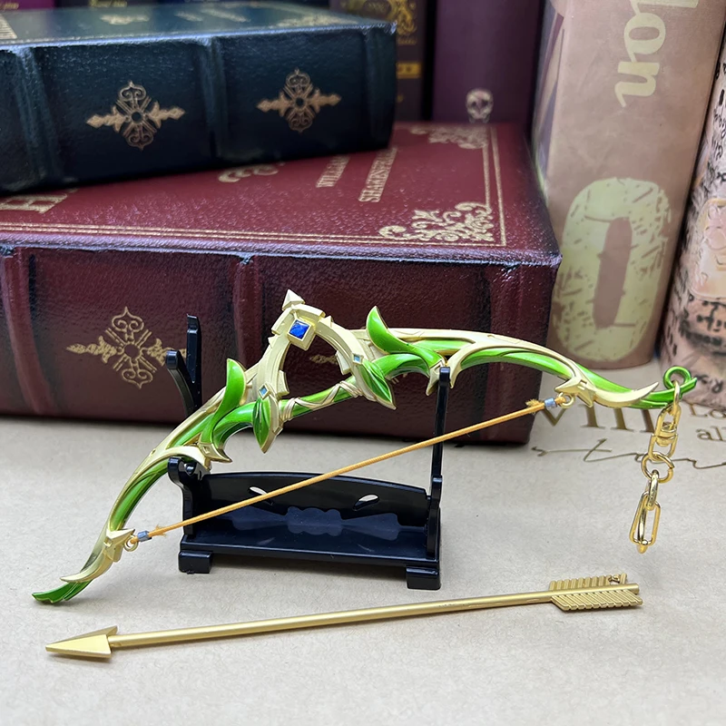 17 см The Viridescent Hunt Genshin Impact Venti Китайская мобильная игровая периферия Металлический