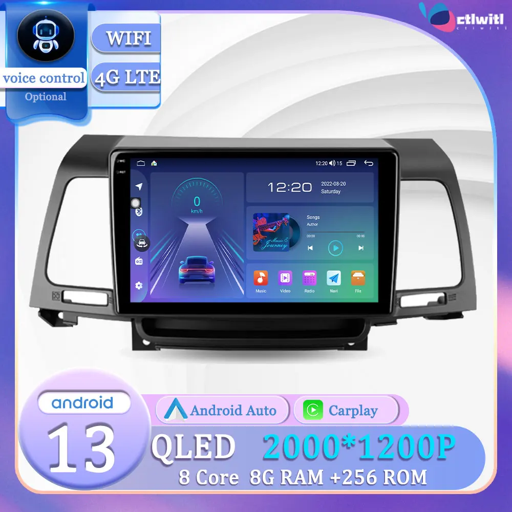 

Android 13 For Kia Opirus GH 2006 - 2011 Carplay Navigation Touch Screen TV Autoradio Stereo Radio Videp Player Multimedia