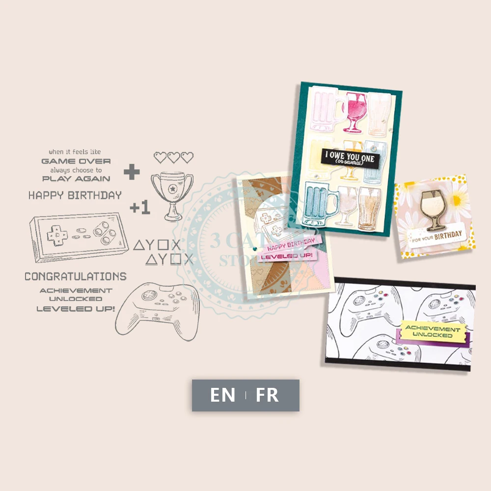 

Игровой контроллер MP759, прозрачные штампы и металлические пресс-формы для рукоделия, открытки, скрапбукинга, пресс-украшения, ремесленные штампы