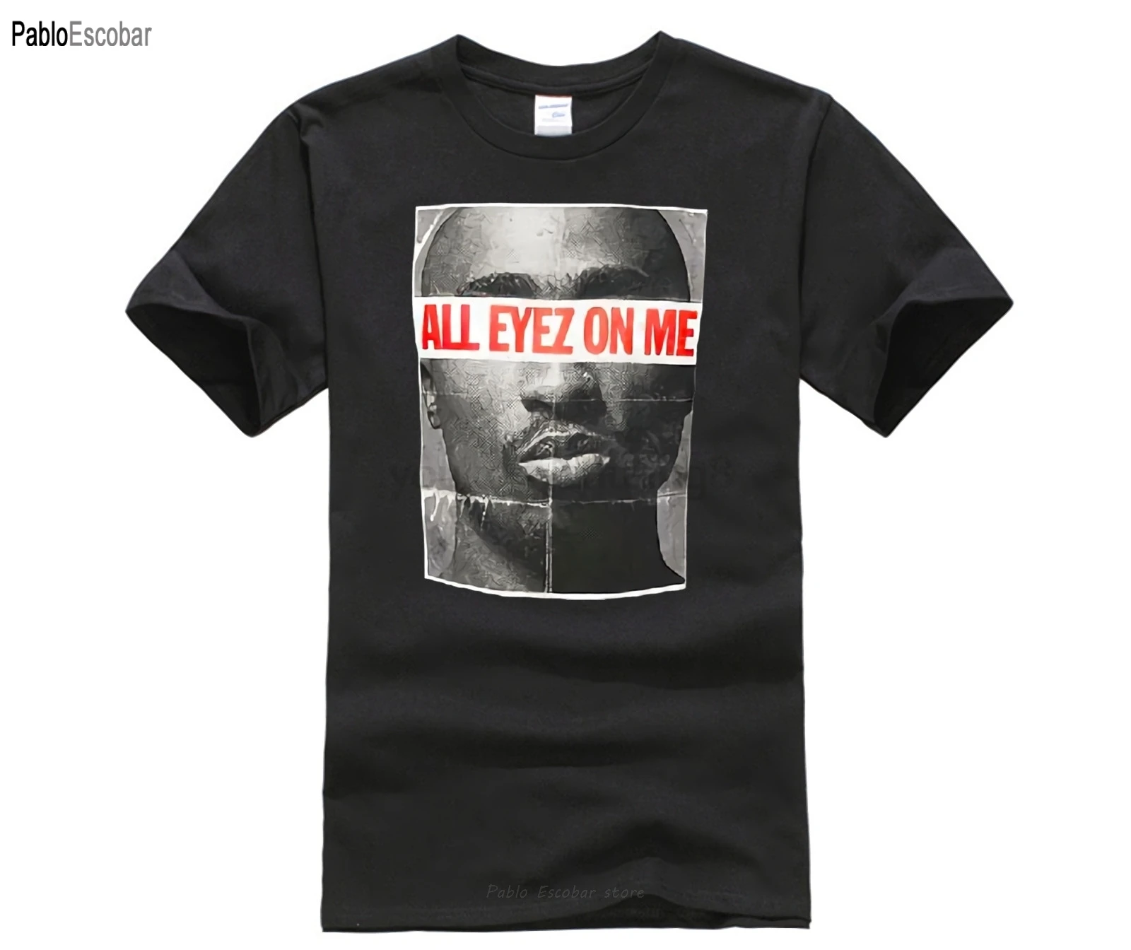 

HOT deals Mens 2pac Amaru Shakur All Eyez On Me T Shirt Tupac Tee men cotton tshirt summer brand top tees 4XL 5XL